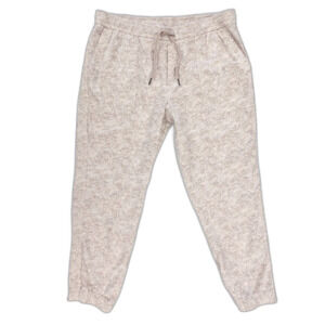 Athleta Cream Track Pants